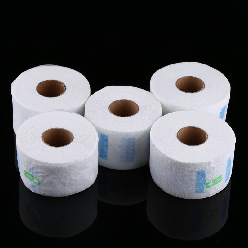 Disposable Neck Paper: Water Resistant Soft Comfortable Neck Cover - Stretchable Tear-Resistant Neck Covering for Hair Salon Barber Shop Makeup Application Facial Cleansing - Image 4