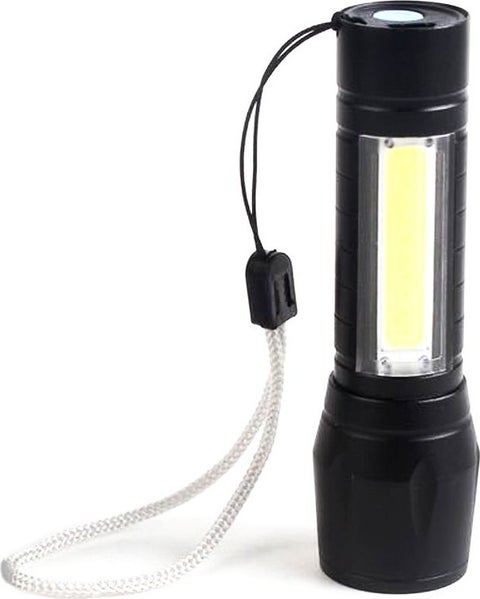 Mini Very Powerful Rechargeable Flashlight (Xpe-Cob LED) Watton WT-030