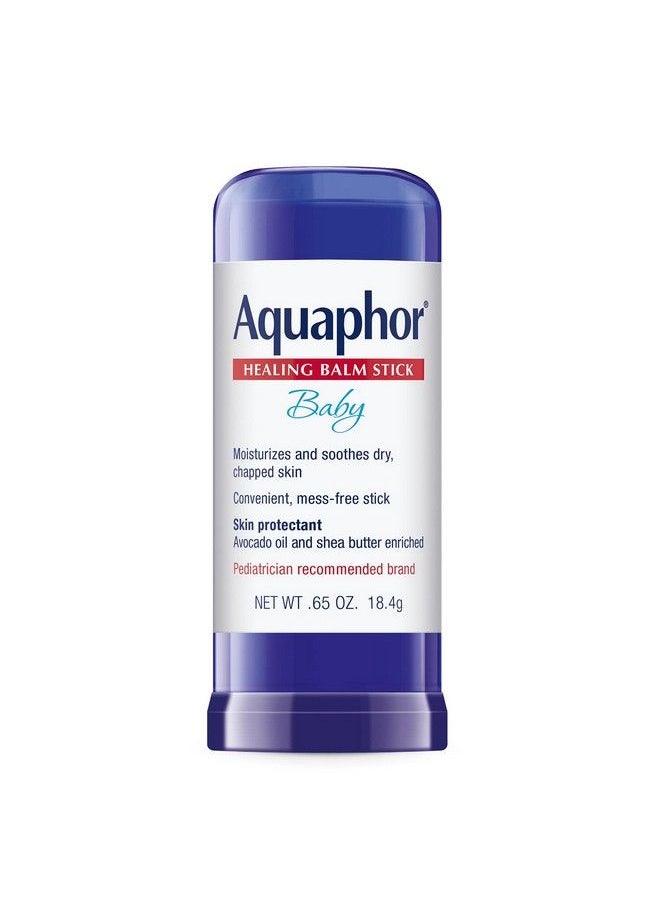 Aquaphor بلسم شفاء للرضع على شكل عصا مع زيت الأفوكادو وزبدة الشيا 0.65 أونصة  - Image 1