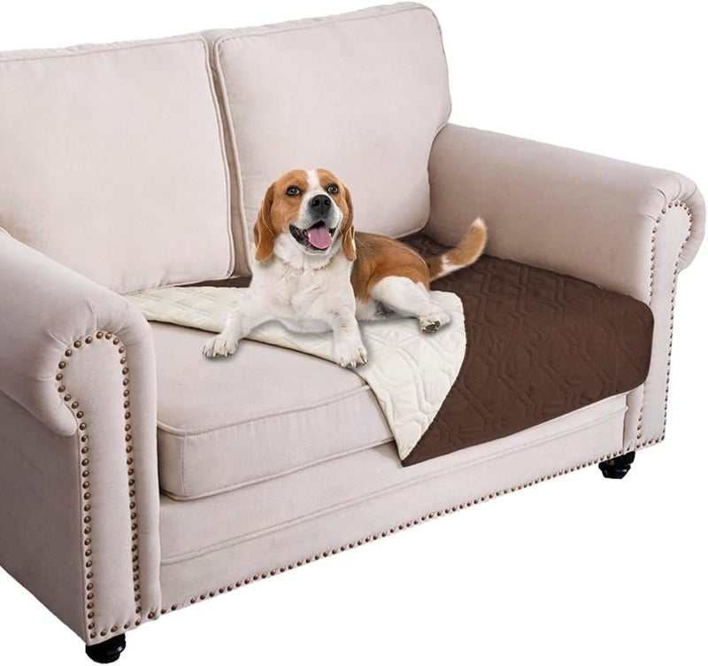 Ameritex Waterproof Dog Bed Cover Pet Blanket for Furniture Bed Couch Sofa Reversible - Image 1