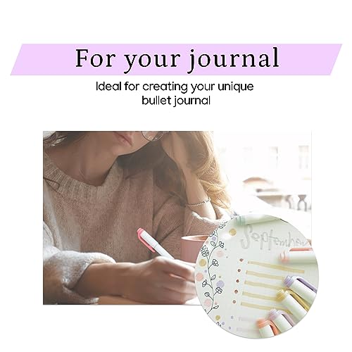 QULLITY Double-Ended Creative Highlighter set of 40 colors original pen pouch (Purple) - Image 3