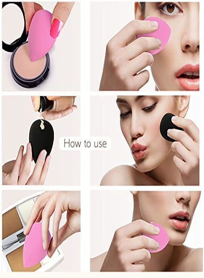 GOLD MAX Makeup Sponge Set Beauty Blender with Egg Case, Soft Sponge For Liquid Foundation, Creams, and Powders，Latex Free Wet and Dry Makeup (Yellow) - Image 5