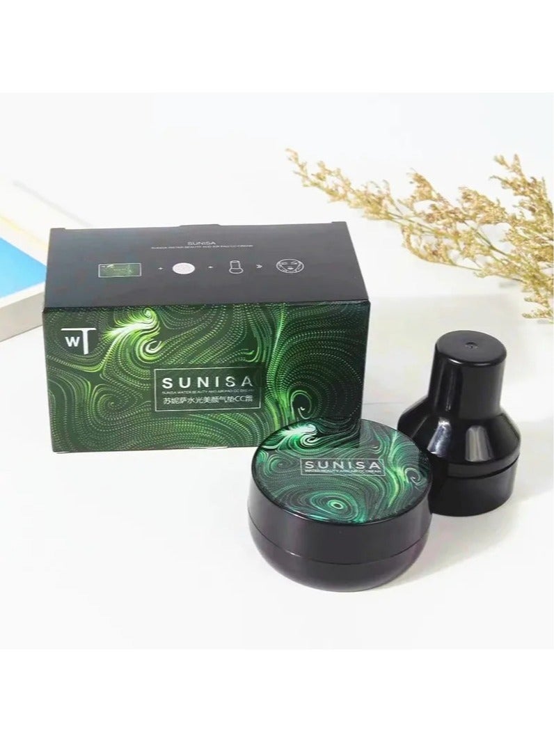Sunisa Mushroom Air Cushion CC Cream Concealer Base Cream Primer Foundation Moisturizer
