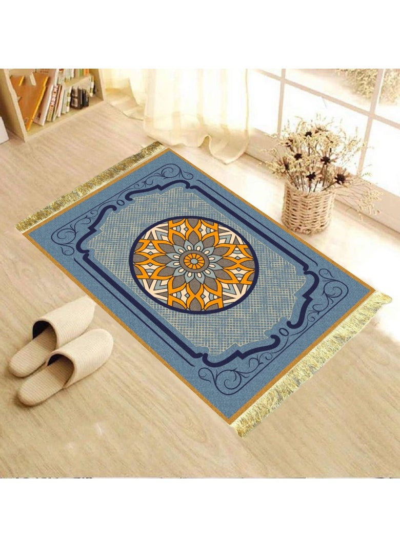 LESTER LESTER Soft Skin ,Machine Washable Prayer Rug ,Large Size 70*110 Gift box 