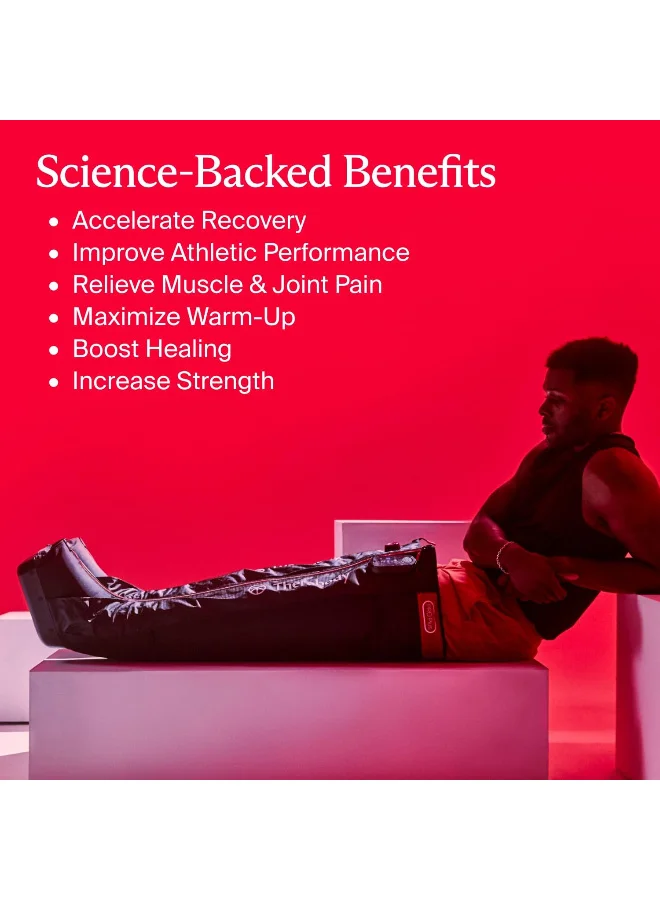 Therabody Therabody Theragun JetBoots PRO Plus Wireless MASSAGER for Legs - Muscle Recovery, Vibration Therapy & Light