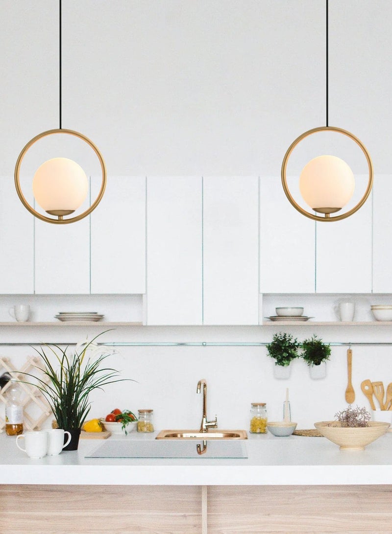 Haikomin Modern Minimalist Design Droplet Shaped Chandelier Gold - Image 5