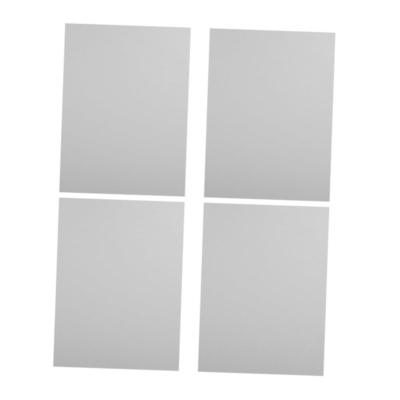 4 قطع من لوحات الأسماء الألومنيوم للتسامي 3 × 8 بوصة لافتات صور DIY لؤلؤية - Image 1
