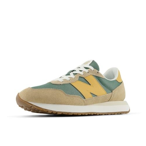 New Balance Men's 237 V1 Sneaker, Dark Juniper/Dried Apricot, 7.5 - Image 4