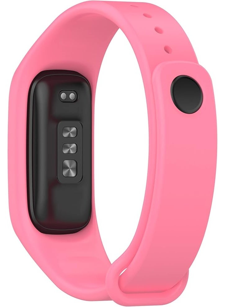 سوار سيليكون ناعم قابل للتعديل متوافق مع ملحقات سوار أوبو ون بلس (وردي) - Image 4