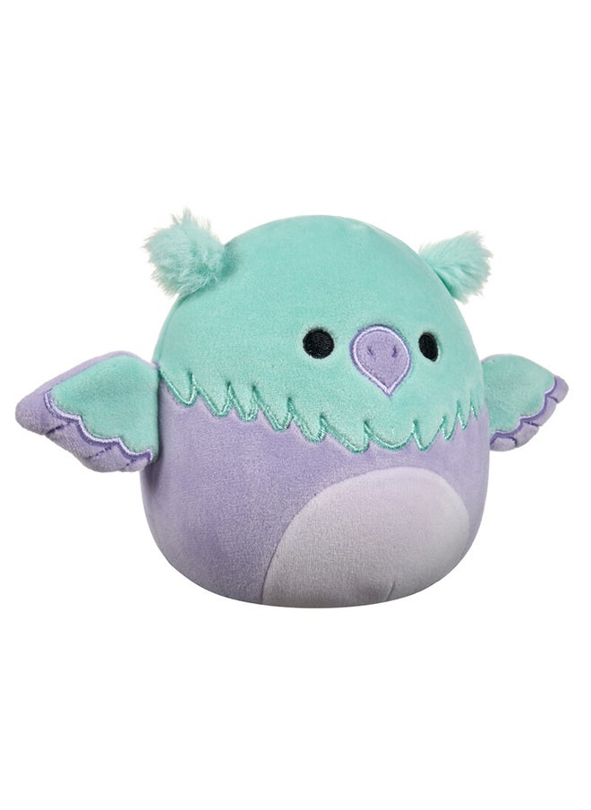 Squishmallows Little Plush 5 inch Minerva Aqua and Purple Griffin Officially Licensed Kellytoy Plush Toy Colorful Soft Gift for Kids Girls & Boys Washable Squishy Stuff Toy Multicolor All Age  - Image 4