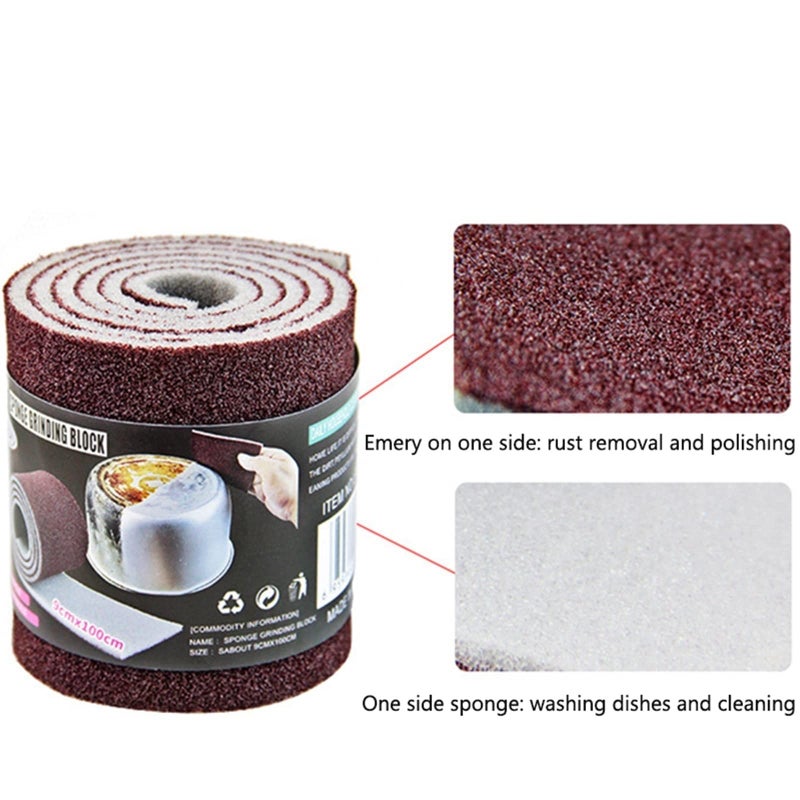 Heavy Duty Cleaning Sponges For Rust Removal Kitchen Pots Pans And Dishes - Image 5