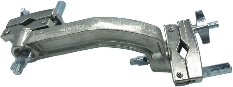 TUOREN Dual Drum Tilting Accessory Clamp - 360 Rotating Multi-Clamp for Cymbal Stand and Drum Set Hardware - Image 5