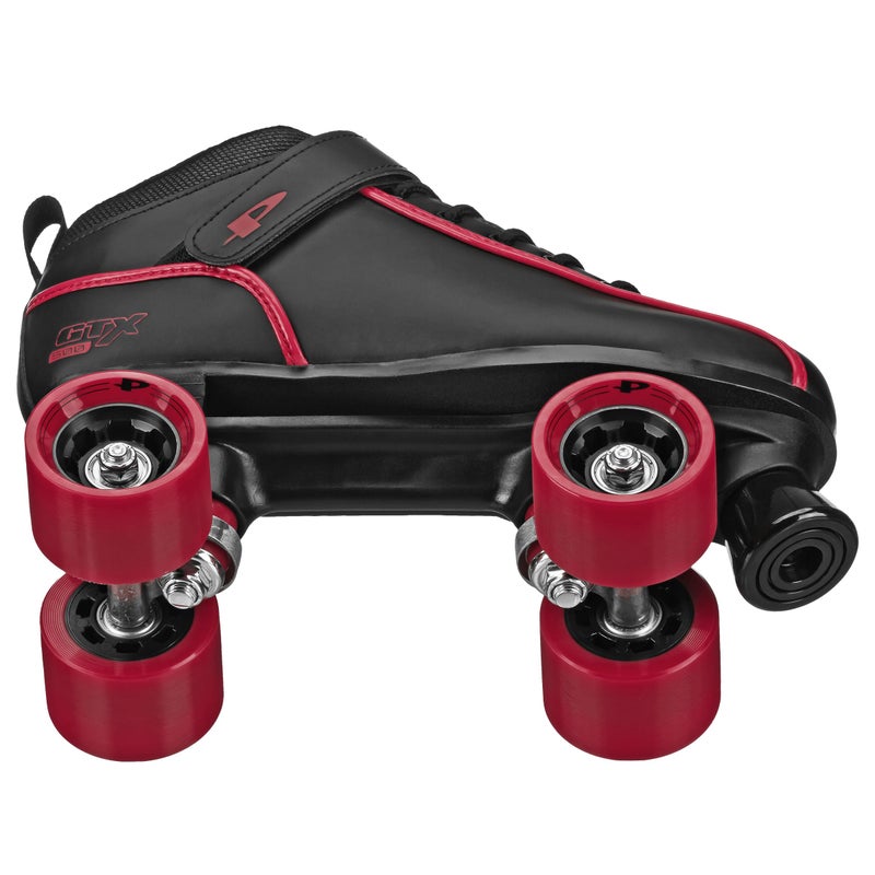 Pacer GTX Quad Indoor Traditional Speed Style Roller Skates Red Size M5/W6 - Image 3