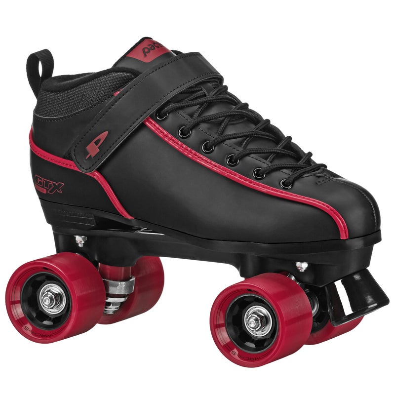 Pacer GTX Quad Indoor Traditional Speed Style Roller Skates Red Size M5/W6 - Image 1