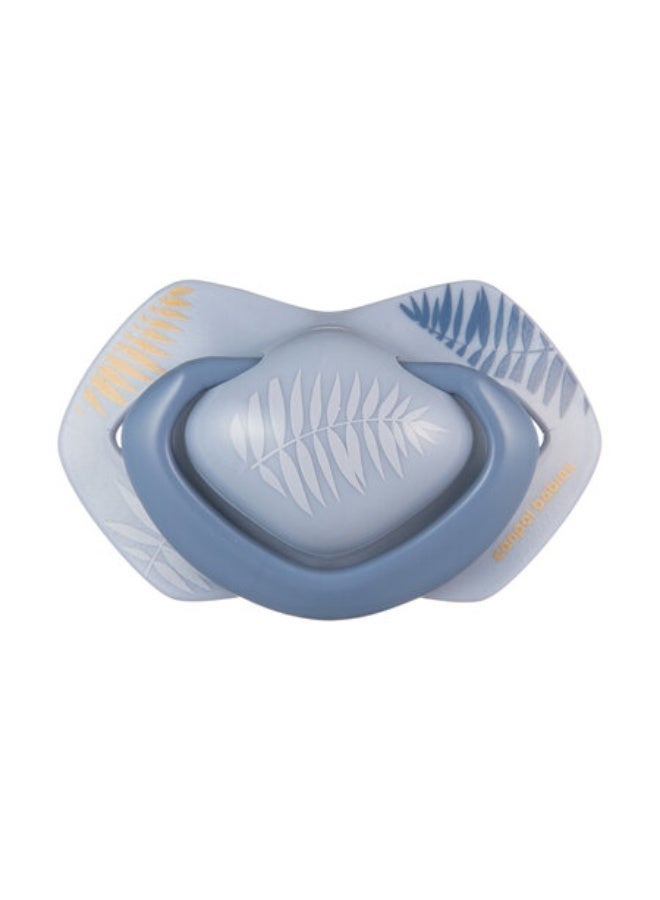 Canpol babies Silicone Soother Light touch 0-6m Symmetrical GOLD 2 pcs blue - Image 2