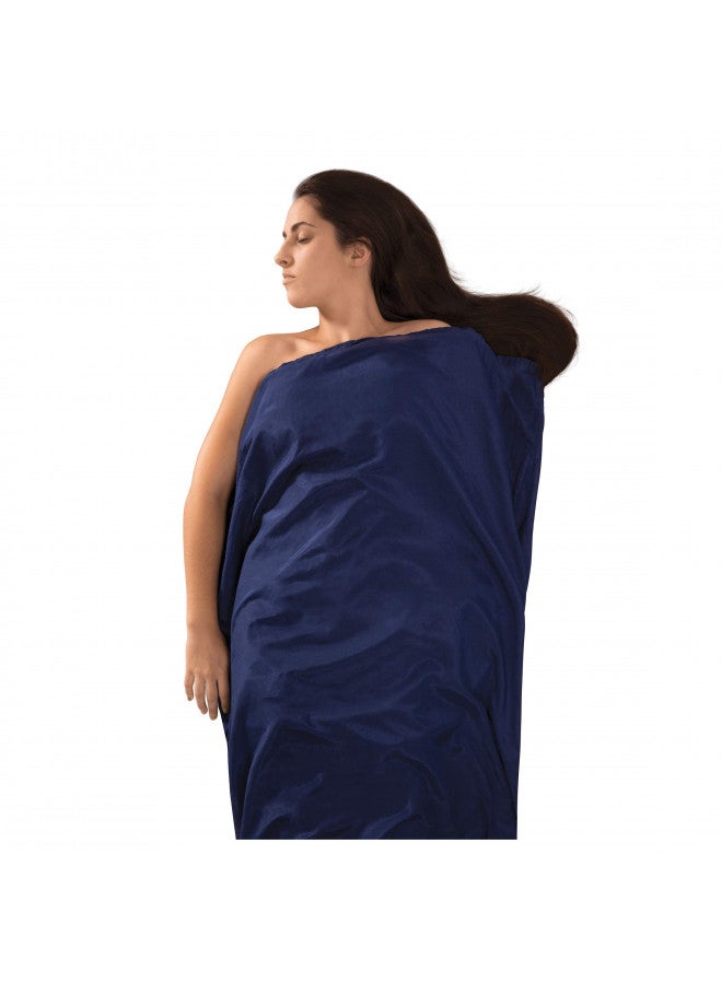 SEA TO SUMMIT Sea to Summit Silk-Cotton Blend Travel and Sleeping Bag Liner, Rectangular (73x36 inches) - Image 1