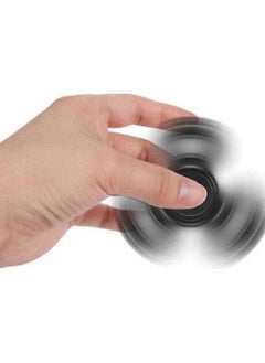 Premsons Premsons® Hand Spinner Desk Toy - High Speed Smooth Finger Spin Sensory Fidget Stress Relief Game Play for Kids & Adults - Birthday Party Gift - Four Bearing - [Black]  - Image 3