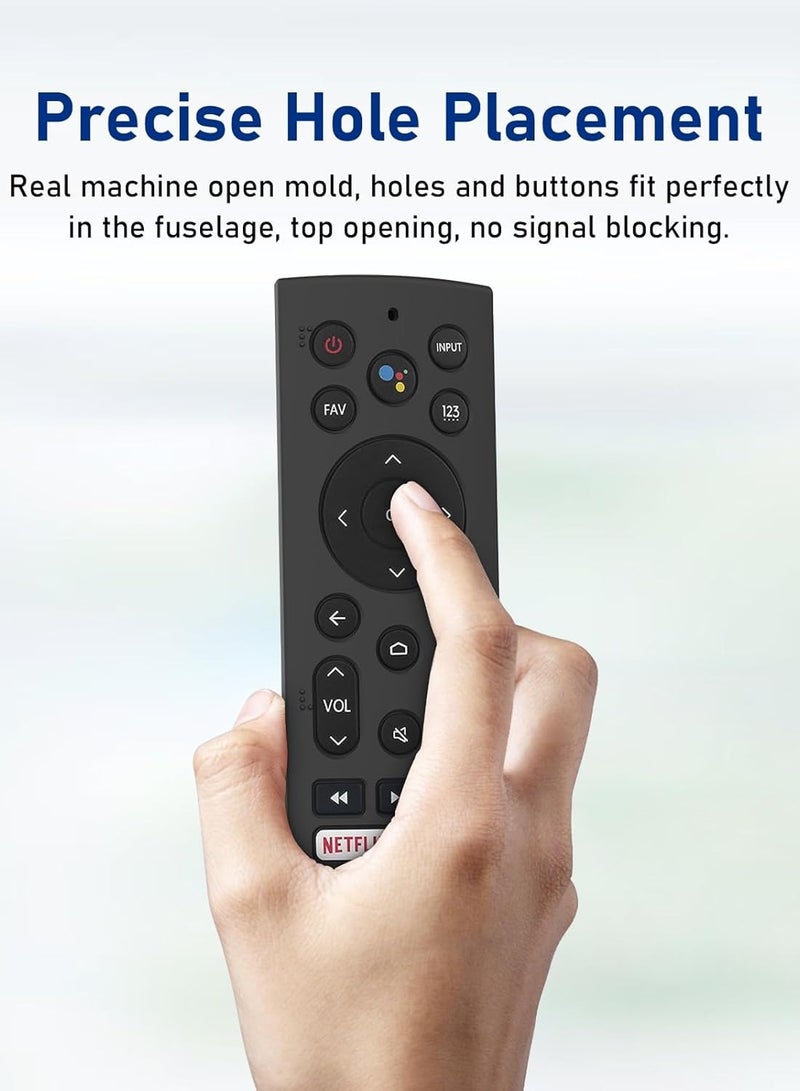 ERF3A90 Voice Remote Control Silicone Case for U7G U8 U9G Series 4K ULED Black Cover - Image 4