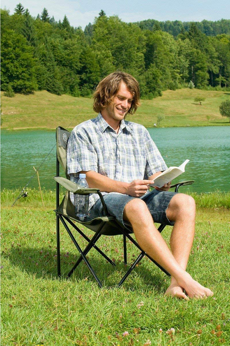 CBEX Folding Camping Chair Portable Fishing Beach Outdoor Big Chairs PM03 - Image 3
