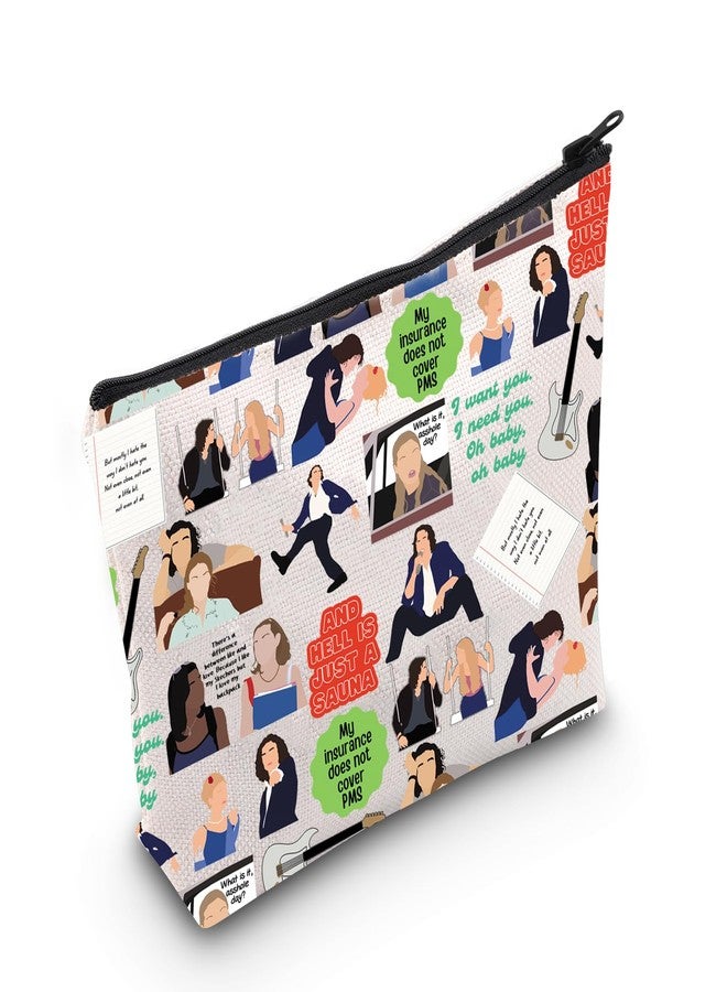 MEIKIUP Romantic Comedy Movie Inspired Makeup Bag Romantic Comedy Movie Lovers Gift Fandom Gift (10 Bag) - Image 1
