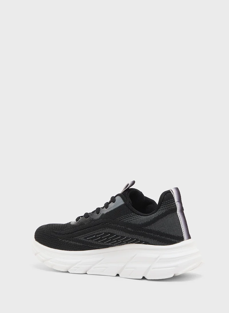 Ginger Lace Up Knit Sneaker