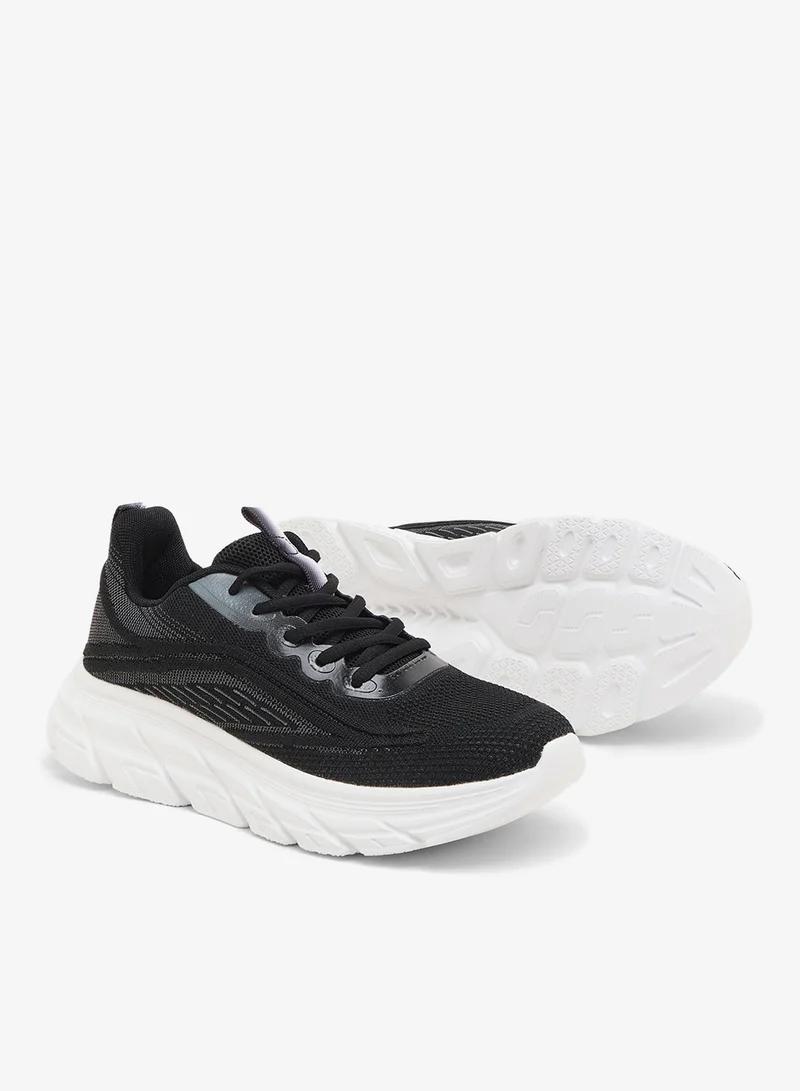 Ginger Lace Up Knit Sneaker