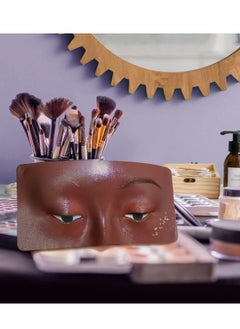 KASTWAVE Makeup Practice Board, Eyes Eyelash, Mannequin Face Silicone Bionic Skin for Cosmetologist  - Image 5