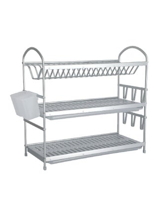 3-Layer Dish Rack Chrome Large TA-6250A3 - pzsku/Z7C7F11F63B123EE9F3D4Z/45/_/1702136525/7e49da48-371e-4517-b062-95db0f3cb853