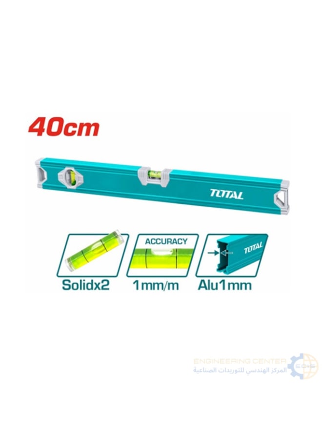 Total TMT24036 40cm Lightweight 2-Eye Water Level