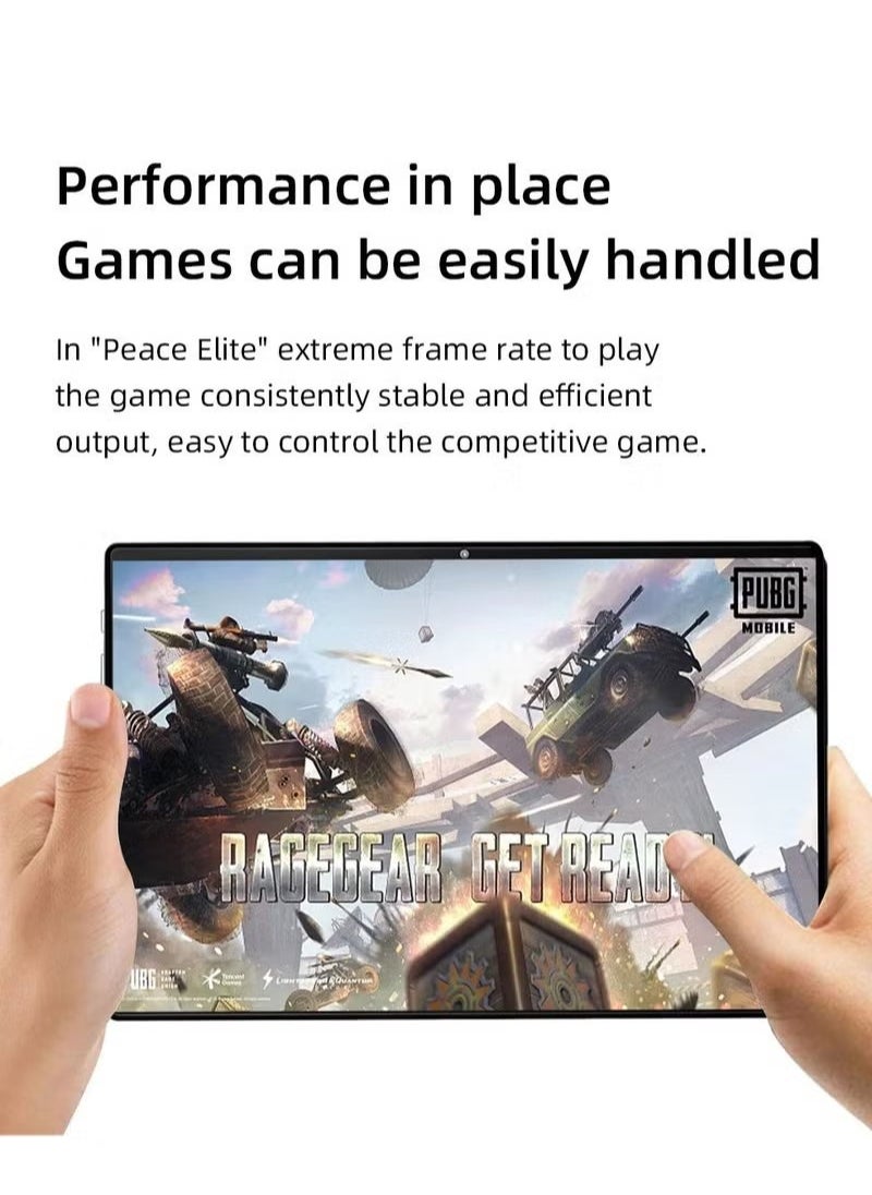 Umiio Android Smart Tablet PC 10.1-Inch HD+ Screen 4GB RAM 128GB ROM Dual Camera Game and Music for Children Dual SIM 5G Network Wi-Fi  - Image 3