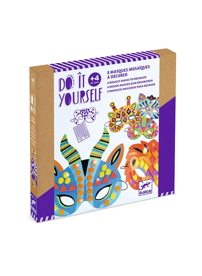 DJECO Do It Yourself - Jungle Animals Masks