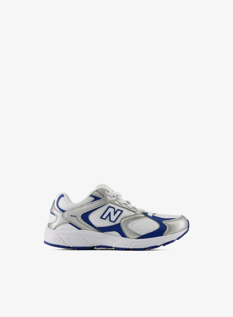 New Balance Kids 408 Bungee Lace casual Sneakers (Standard Fit)