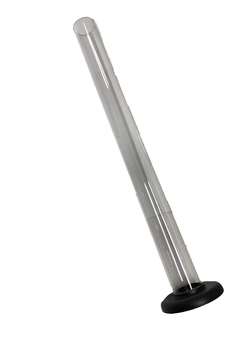 fastrack Chicago Brew Werks 14" Plastic Hydrometer Test Jar,Clear,B00SLY3ES2  - Image 2