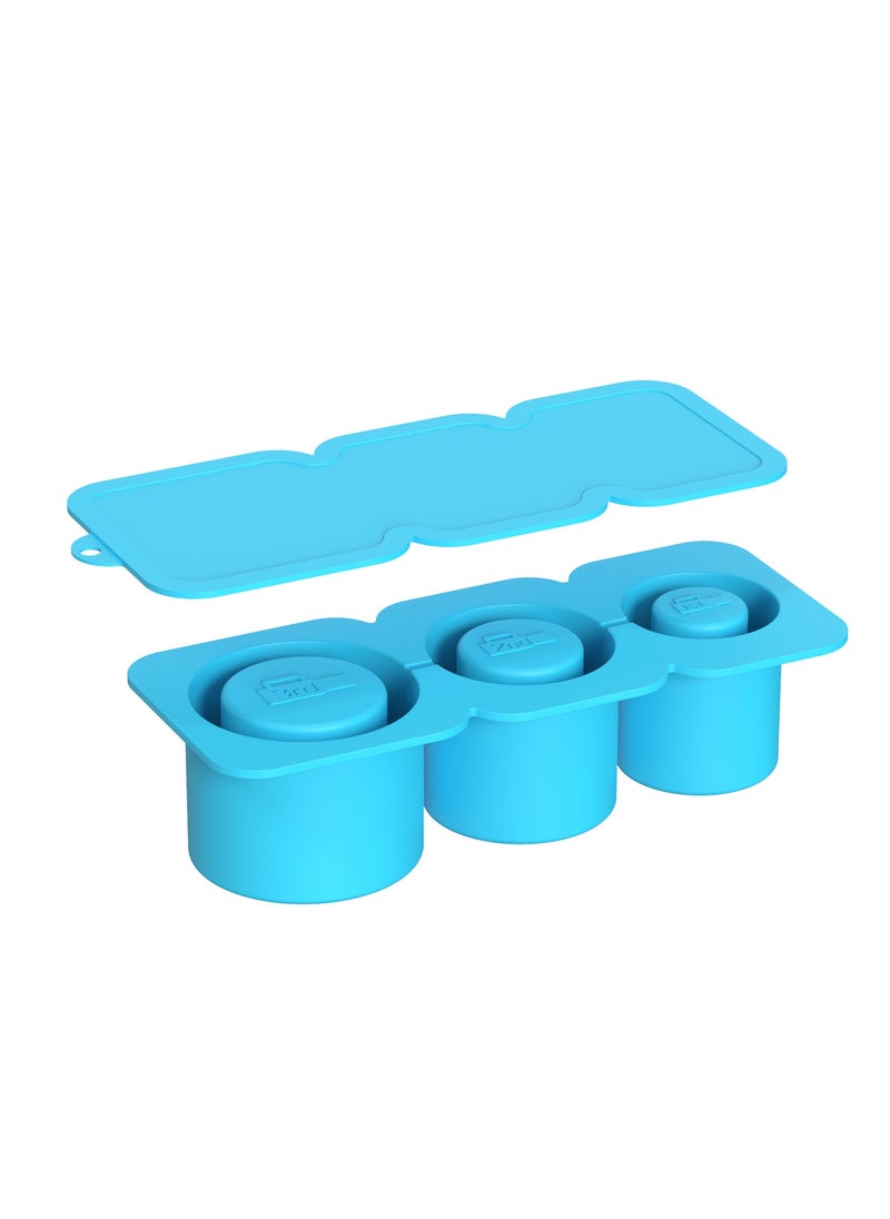 TEAM LUXURY - Stanley Ice Mold, Tumbler Ice Trays For Freezer With Lid, Silicone Round Ice Cube Mold For 40 Oz Tumbler Cup, Silicone Ice Cube Tray With Lid And Bin, Reusable Ice Cube Trays, Whiskey Ice Cubes Mold - Image 1