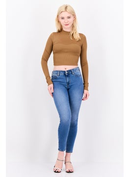Levi's Women Skinny Fit Wash Stretchable Jeans, Blue  - Image 4