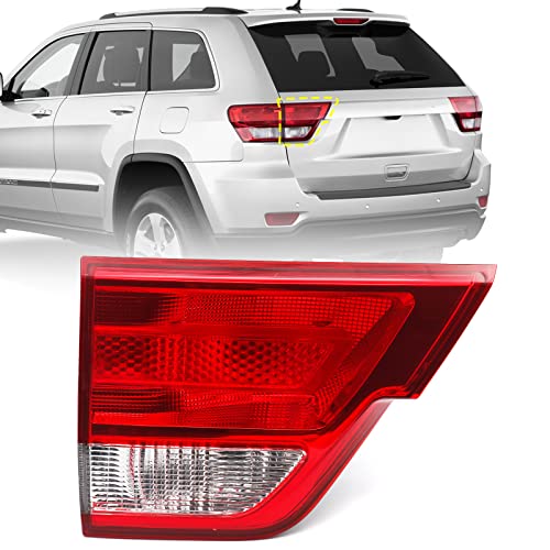 Huray Left Inner Taillight Compatible with Jeep Grand Cherokee 2011-2013 Driver Side Tail Light Lamp Assembly Replacement for CH2802101 - Image 1
