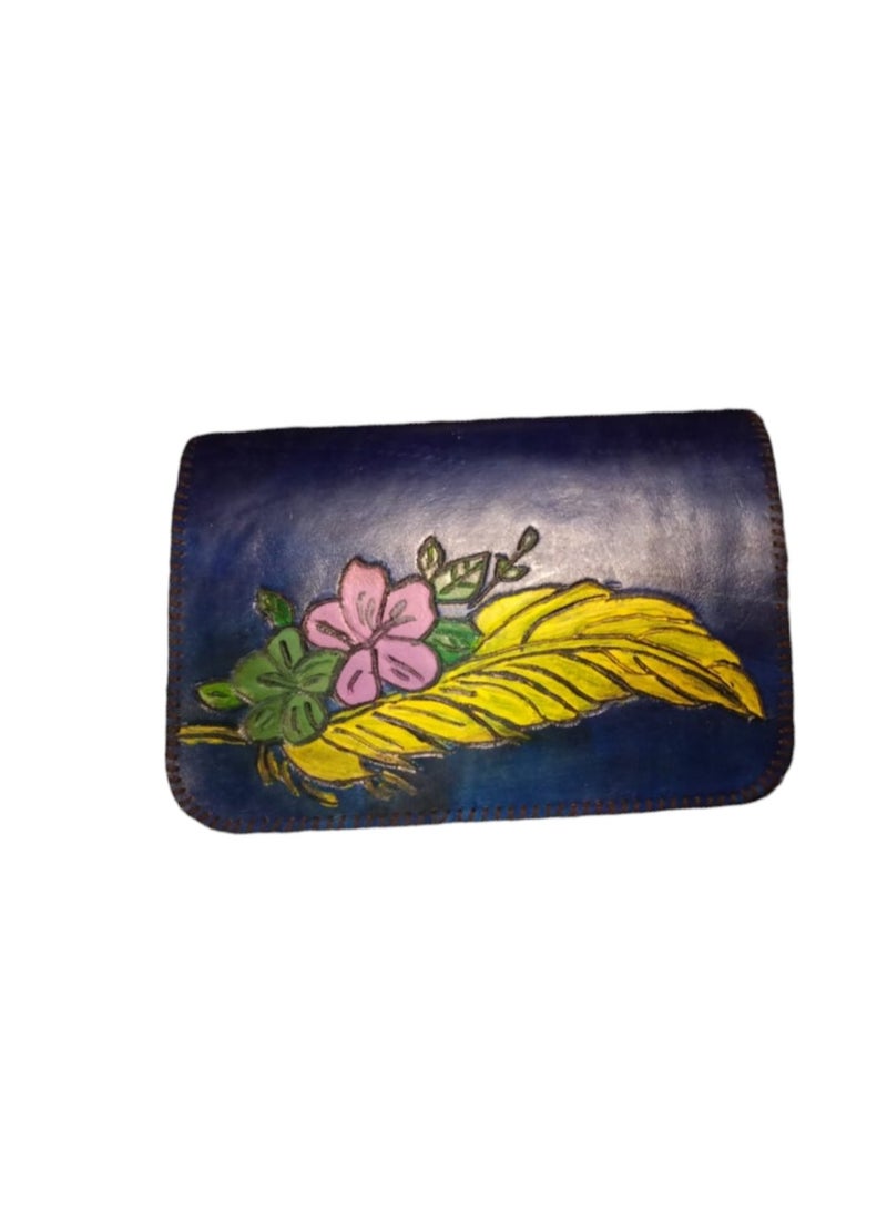 Sheer Fashionable Leather Crossbody Bag  - Image 1