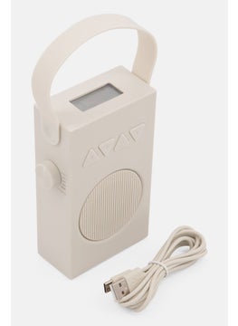 Bath Radio, White