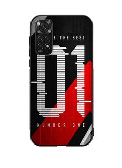 Protective Case Cover For Xiaomi Redmi Note 11S Number One Design Multicolour