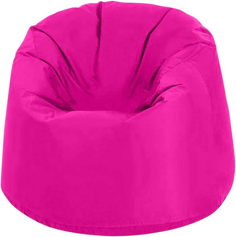 Ultra Soft Bean Bag Chair With Waterproof Fabric For Kids & Adults (Small, Pink)