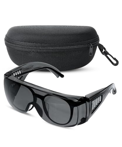 UNCO- Safety Goggles Over Glasses, Protective Goggles, Anti Fog, Work, Safety Glasses Over - Image 1