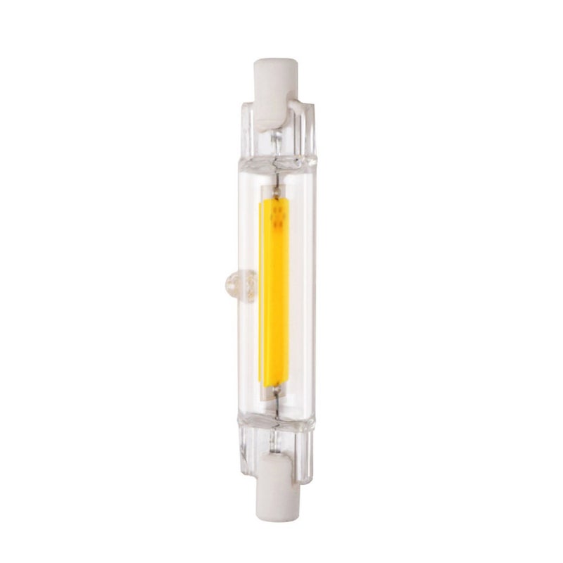 Glass Tube R7S COB Light-emitting Diode Bulb 78mm 5W Cold White AC110V Replace Halogen Lamp - Image 1