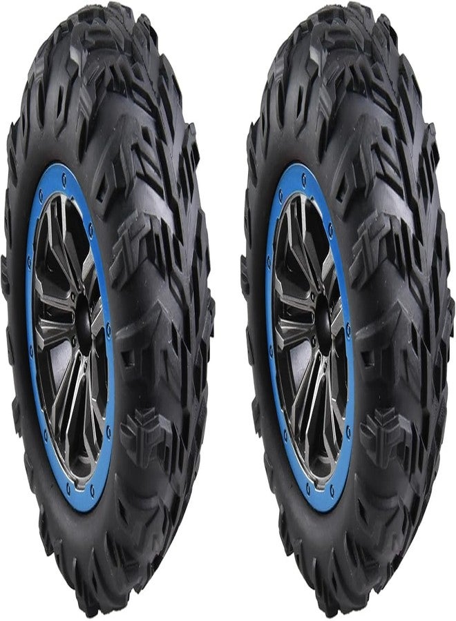 Hosim X08 X07 RC Car Tires XLF-12-B Accessory Spare Parts for 1:10 X08 X07 RC Car (Blue) - Image 1