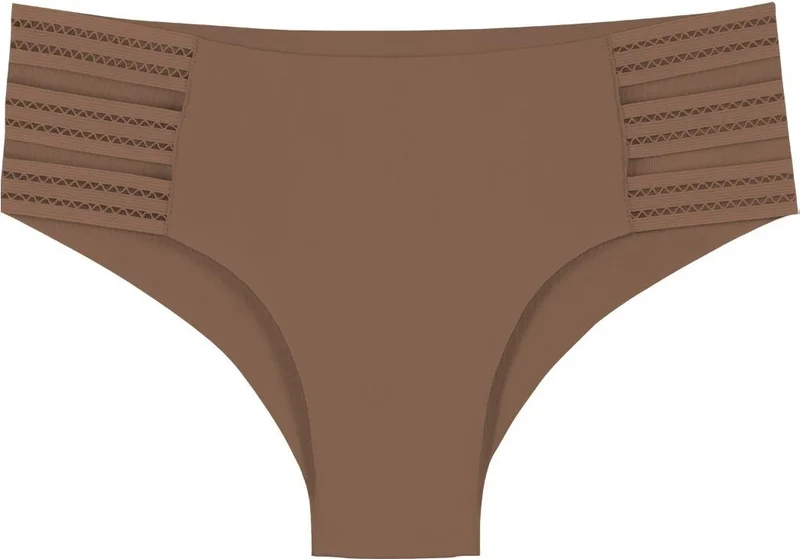Sensu Women Laser Cut Seamless Bato Panties 3 Piece Package Set - KTS3104 MODEL3