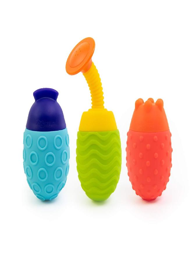 Sassy Easy Squeezies Bath Toys 3Piece Set That Encourage Stem Learning - Image 5