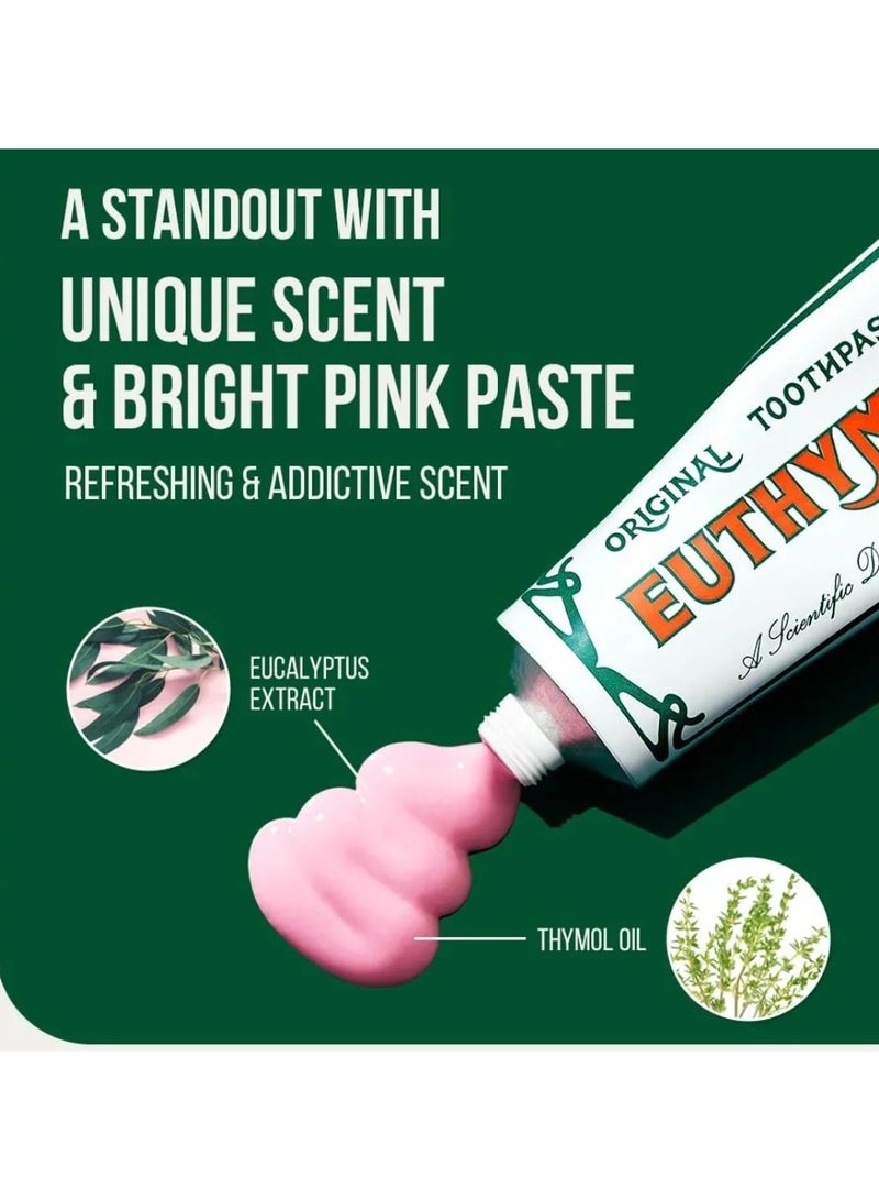 يوثيمول معجون الأسنان الأصلي وردي 75ملليلتر - Image 4