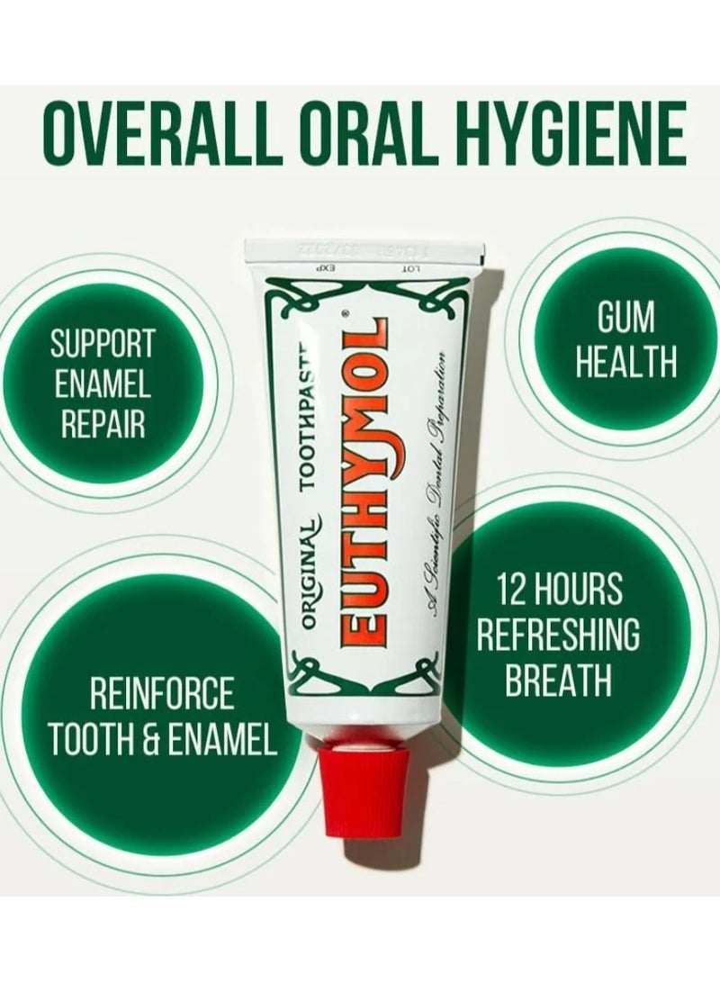 يوثيمول معجون الأسنان الأصلي وردي 75ملليلتر - Image 5