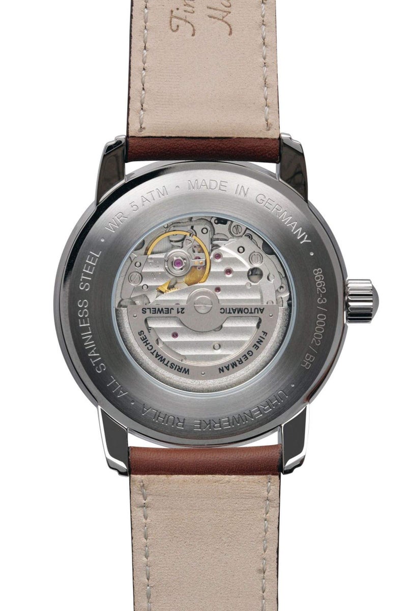 Zeppelin Leather New Captain's Line Small Seconds Analog Dial Color Blue Men's Watch - 86623 - Image 2