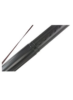 MyGift MyGift Heavy Duty Black Plastic 40 Inch Expanding Document Tube, Jumbo Poster Tube with Strap, Set of 2  - Image 4