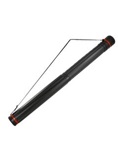 MyGift MyGift Heavy Duty Black Plastic 40 Inch Expanding Document Tube, Jumbo Poster Tube with Strap, Set of 2  - Image 5